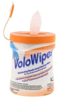 Volo Disinfectant Cleaning Wipes 6